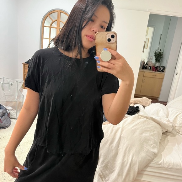 James Perse Vintage Boxy Tee Shirt - Picture 3 of 4